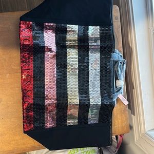 BRAND NEW Victoria’s Secret Sequins Tote Bag